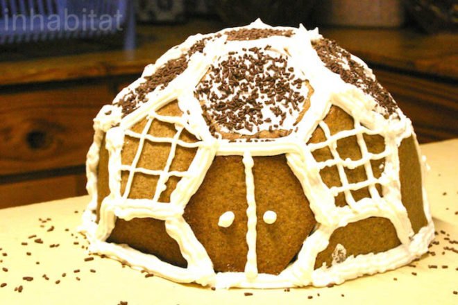 Scout Regalia, African-Themed Gingerbread Geodesic Dome, Africa, geodesic dome, gingerbread house, green design, sustainable design, eco design, architecture, south africa, kruger national park, Henley-on-Klip, Scout Regalia, DIY