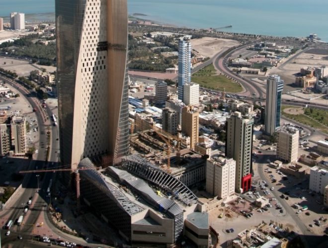 Al Hamra Tower, SOM, kuwait, kuwait city, sculpted tower, eco skyscraper, eco tower
