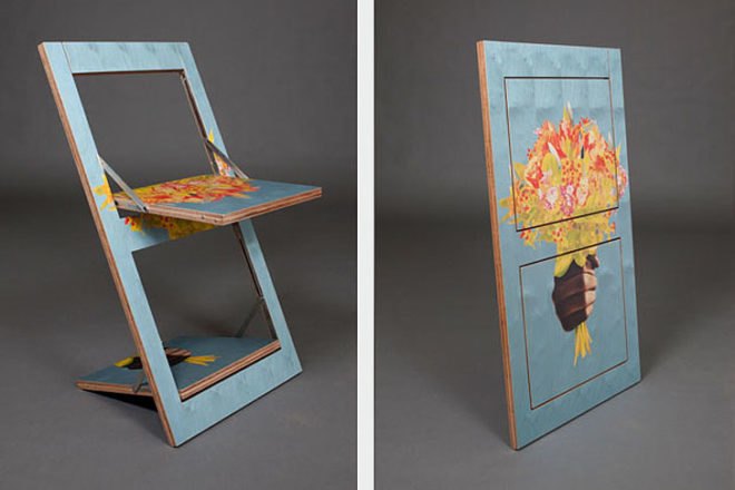 green design, eco design, sustainable design, AMBIVALENZ, STREIPS, FLAAPS, flat packed chair, flat packed table, Designers Fair 2012
