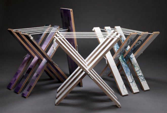 green design, eco design, sustainable design, AMBIVALENZ, STREIPS, FLAAPS, flat packed chair, flat packed table, Designers Fair 2012
