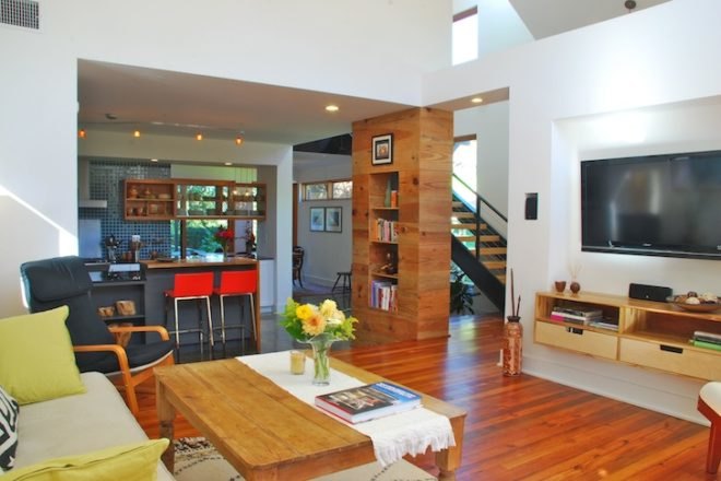 Lor Newcomer, Bork Architecture Design, USGBC, LEED, LEED Platinum, Athens, Georgia, green design, sustainable design, eco design, energy efficiency, low emissions wood fire stove, solar water heater, energy star, historic home, cottage vernacular, south, passive design, solar gain