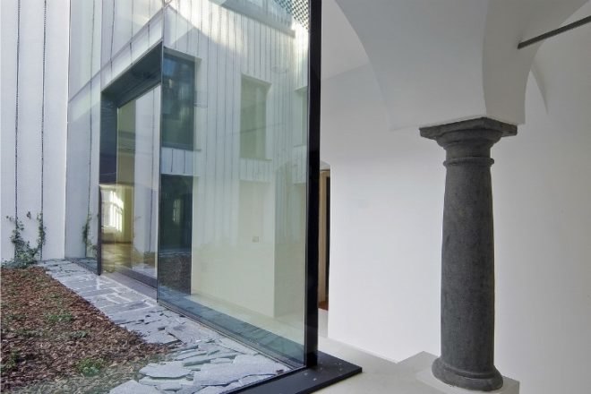Baroque Court Apartments, OFIS Architects, Ljubljana, Slovenia, historic renovation, daylighting, green renovation, eco apartments
