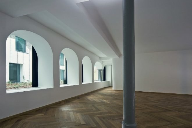 Baroque Court Apartments, OFIS Architects, Ljubljana, Slovenia, historic renovation, daylighting, green renovation, eco apartments