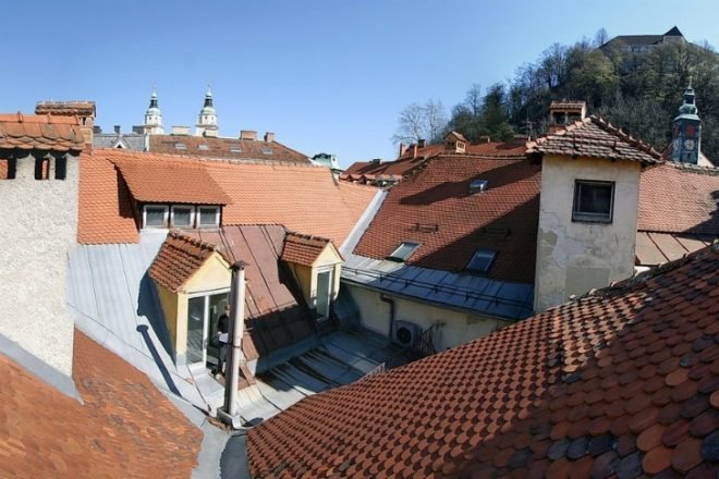 Baroque Court Apartments, OFIS Architects, Ljubljana, Slovenia, historic renovation, daylighting, green renovation, eco apartments