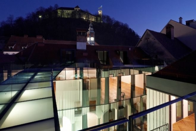 Baroque Court Apartments, OFIS Architects, Ljubljana, Slovenia, historic renovation, daylighting, green renovation, eco apartments