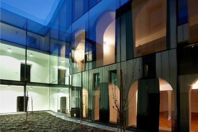 Baroque Court Apartments, OFIS Architects, Ljubljana, Slovenia, historic renovation, daylighting, green renovation, eco apartments