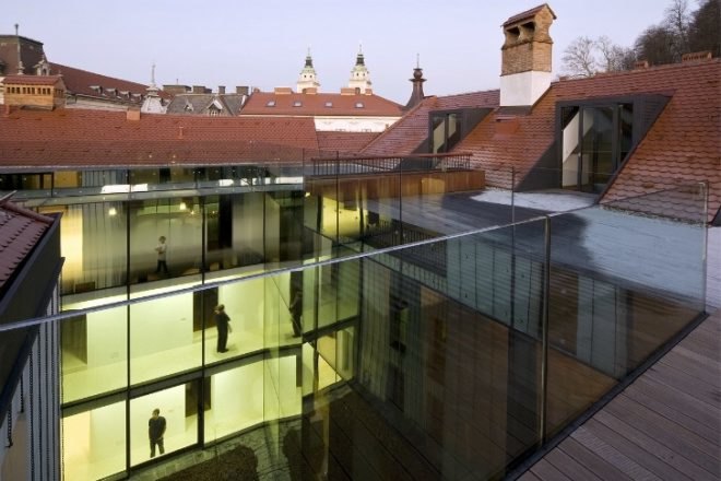 Baroque Court Apartments, OFIS Architects, Ljubljana, Slovenia, historic renovation, daylighting, green renovation, eco apartments
