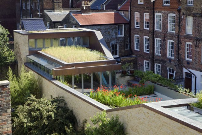 energy efficiency,Architecture,Passivehaus,london,bere architects,solar thermal hot water heating,energy efficient,triple glazing,triple glazing,green roof,rainwater recycling,