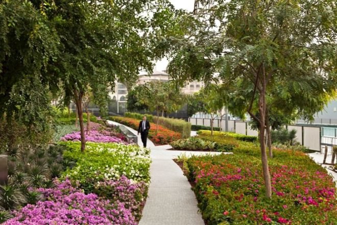 Burj Khalifa Tower Park, SWA, dubai, john wong, burj khalifa, burj dubai, tallest building in the world, landscape architecture