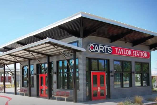 CARTS, Georgetown Station, Jackson Mcelhaney, renewable energy, austin, texas, green transportation, public transportation, transit stop