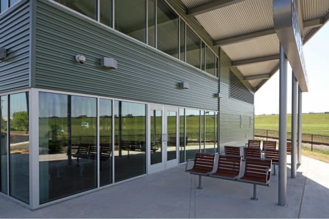 CARTS, Georgetown Station, Jackson Mcelhaney, renewable energy, austin, texas, green transportation, public transportation, transit stop