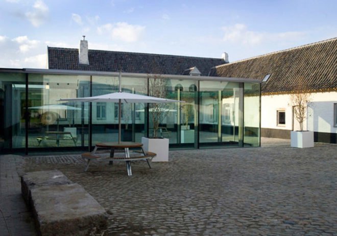 green design, eco design, sustainable design, Govaert and Vanhoutte Architects, d-hotel, Kortijk, windmill, upcycled windmill, adaptive reuse, luxury hotel, eco-luxury hotel, eco-tourism