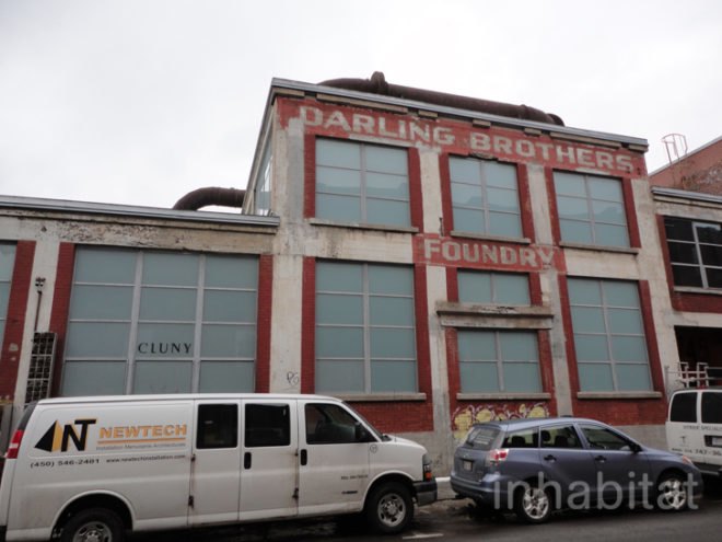 green design, eco design, sustainable design, Cluny, Old Montreal, Darling Foundry, adaptive reuse, reclaimed materials, salvaged materials, living wall, edible garden
