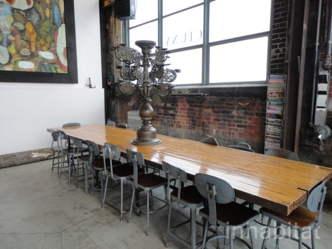 green design, eco design, sustainable design, Cluny, Old Montreal, Darling Foundry, adaptive reuse, reclaimed materials, salvaged materials, living wall, edible garden