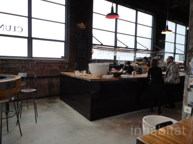 green design, eco design, sustainable design, Cluny, Old Montreal, Darling Foundry, adaptive reuse, reclaimed materials, salvaged materials, living wall, edible garden