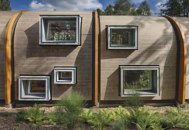 The netherlands green building, eco center, dutch green building, passive heating, GSHP, Apenheul Foundation, concrete core activated, De St@art (The T@il), FSC, geothermal, glulam, green visitors center, green zoo, ground source heat pump, LED, PEFC, RAU, sunlight shade
