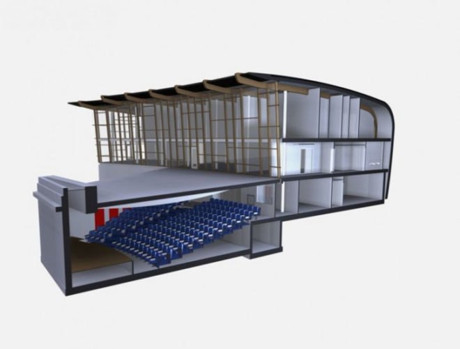 The netherlands green building, eco center, dutch green building, passive heating, GSHP, Apenheul Foundation, concrete core activated, De St@art (The T@il), FSC, geothermal, glulam, green visitors center, green zoo, ground source heat pump, LED, PEFC, RAU, sunlight shade