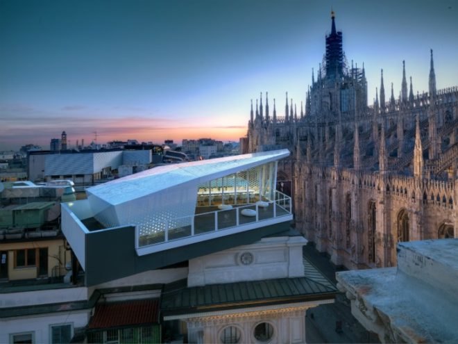Electrolux Cube, Milano, Park Associati, the cube, mobile restaurant, eco restaurant, prefab design