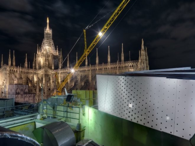 Electrolux Cube, Milano, Park Associati, the cube, mobile restaurant, eco restaurant, prefab design