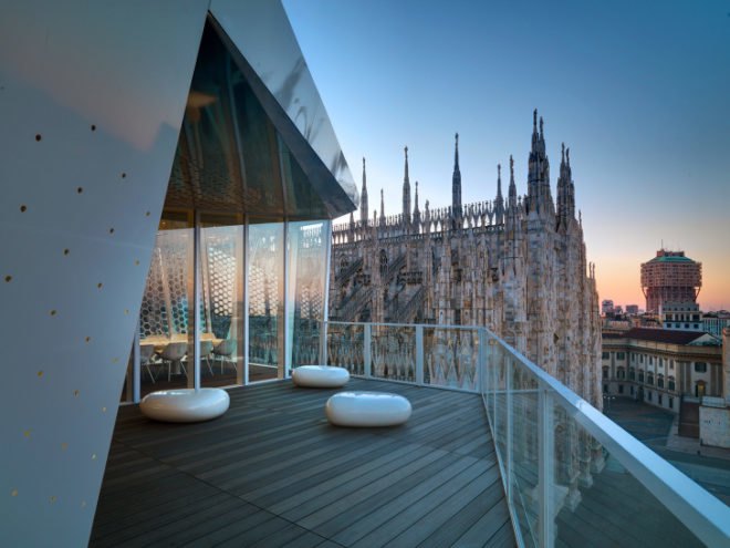 Electrolux Cube, Milano, Park Associati, the cube, mobile restaurant, eco restaurant, prefab design