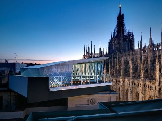 Electrolux Cube, Milano, Park Associati, the cube, mobile restaurant, eco restaurant, prefab design