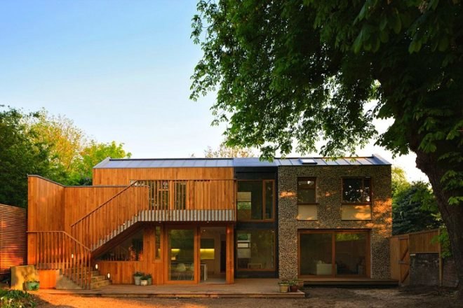Flint House, Nick Willson Architects, london, eco home, bim, hand crafted home, sustainable home