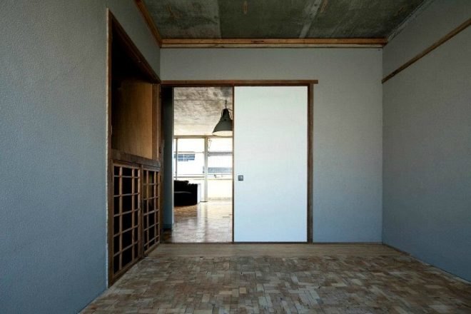 Floor of Atsumi, 403architecture, timber offcuts, reclaimed wood, recycled wood, recycled wood floor, green floor, green interior