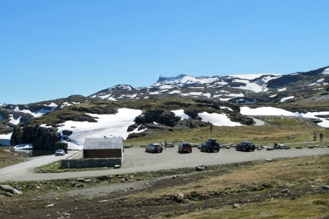 Flotane, LJB, norway, Aurlandsfjellet, solar power, rest stop, bathroom, zero energy, self sufficient rest stop