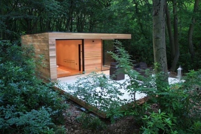 Garden Studio, In.It.Studios, garden house, prefab, prefab garden studio, uk,