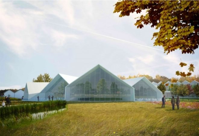 Green Solution House, 3XN, denmark, cradle 2 cradle, zero waste, green design, hotel and conference center