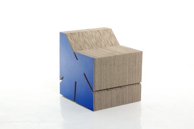 groopti, cardboard furniture, chair, table, eco, recycled, sustainable, crowd sourcing, website, low volume manufacturing, bespoke, craft, corrugate