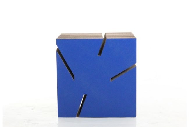groopti, cardboard furniture, chair, table, eco, recycled, sustainable, crowd sourcing, website, low volume manufacturing, bespoke, craft, corrugate