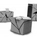groopti, cardboard furniture, chair, table, eco, recycled, sustainable, crowd sourcing, website, low volume manufacturing, bespoke, craft, corrugate