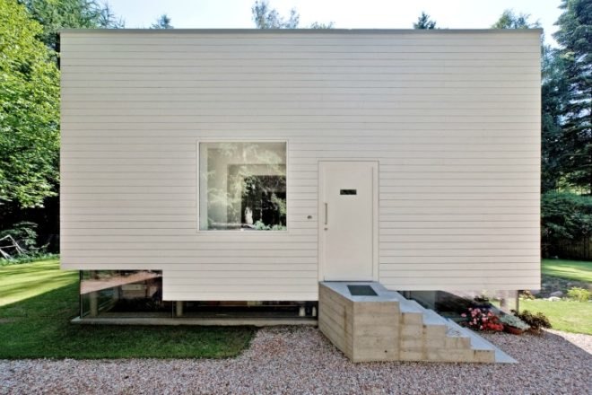 Haus W, Kraus Schönberg Architects, sunken house, energy efficient house, hamburg
