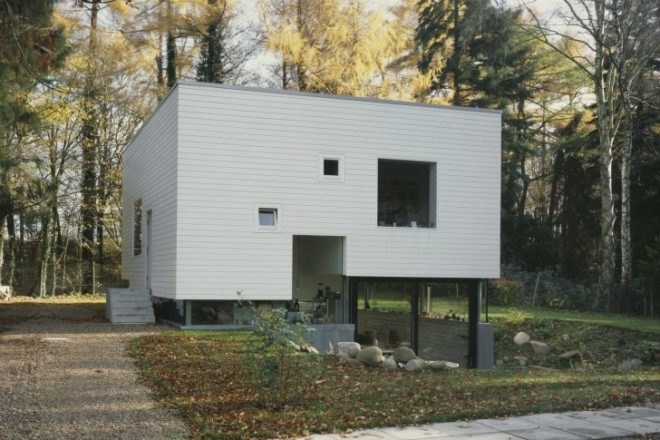 Haus W, Kraus Schönberg Architects, sunken house, energy efficient house, hamburg