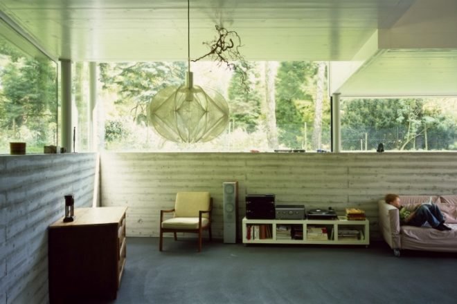 Haus W, Kraus Schönberg Architects, sunken house, energy efficient house, hamburg