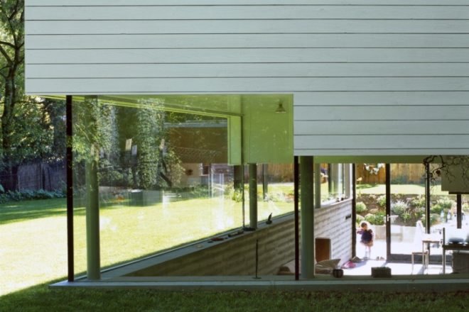 Haus W, Kraus Schönberg Architects, sunken house, energy efficient house, hamburg