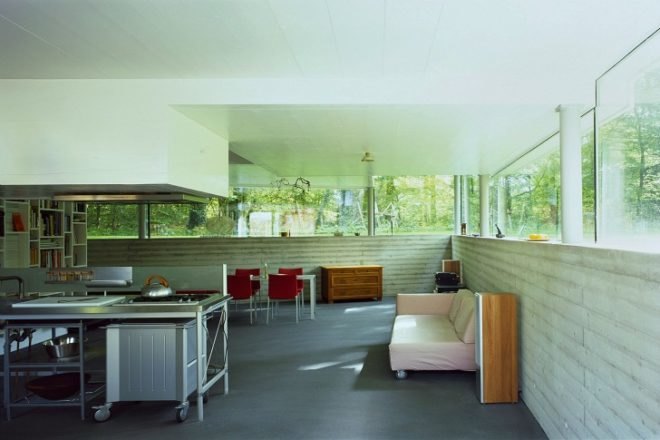 Haus W, Kraus Schönberg Architects, sunken house, energy efficient house, hamburg