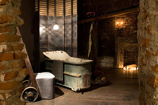 green design, eco design, sustainable design, JAMESPLUMB, Hannah Plumb, James Russell, green interiors, Hostem, upcycled furniture, found objects, Spazio Rossana Orlandi, London Design Week