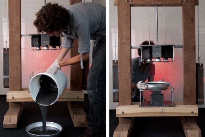 Zero energy,Kinetic Energy,Green Home decor,green furniture,experimental design,techniques design,dutch design,gravity,magnetic fields,plastic,iron shavings