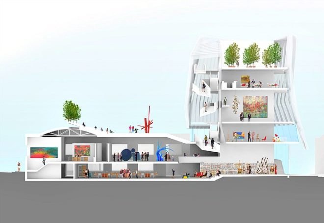 Kimball Art Center, Brooks + Scarpa, kimball cloud, green renovation, kimball art center transformation, daylighting, park city, utah,