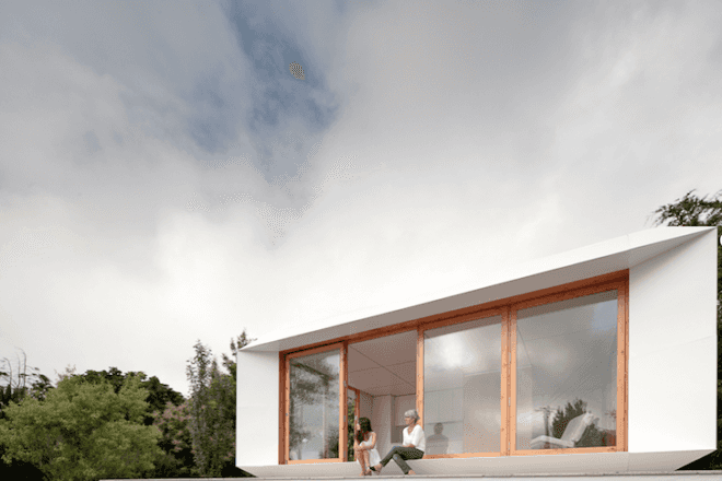 MIMA, Mima prefab home, prefabricated homes, architecture, green design, sustainable design, eco-design, prefab design, daylighting, post and beam, glazing, portugal, modular design, japanese architecture