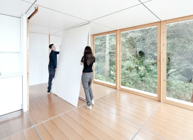 MIMA, Mima prefab home, prefabricated homes, architecture, green design, sustainable design, eco-design, prefab design, daylighting, post and beam, glazing, portugal, modular design, japanese architecture