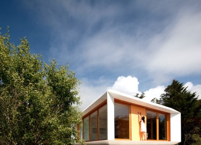 MIMA, Mima prefab home, prefabricated homes, architecture, green design, sustainable design, eco-design, prefab design, daylighting, post and beam, glazing, portugal, modular design, japanese architecture