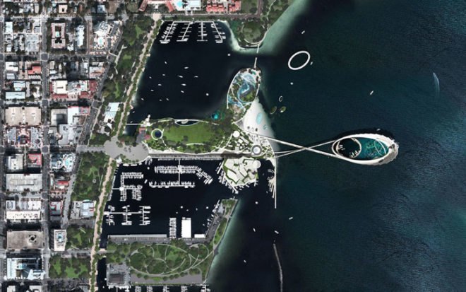 St. Petersburg Pier, Micheal Maltzan, starchitecture, green architecture, landscape design, architecture competitions, clean energy, parks, Florida, BIG, Bjarke Ingels, Lens,