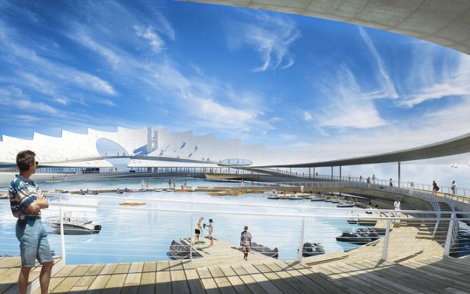 St. Petersburg Pier, Micheal Maltzan, starchitecture, green architecture, landscape design, architecture competitions, clean energy, parks, Florida, BIG, Bjarke Ingels, Lens,