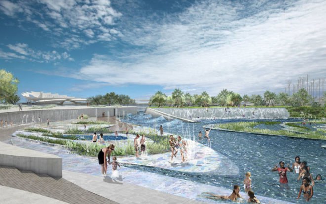 St. Petersburg Pier, Micheal Maltzan, starchitecture, green architecture, landscape design, architecture competitions, clean energy, parks, Florida, BIG, Bjarke Ingels, Lens,