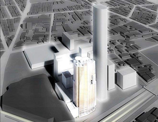 Mitikah Office Tower, Richard Meier and Partners, mexico city, high performance facade, eco tower, green design
