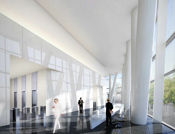 Mitikah Office Tower, Richard Meier and Partners, mexico city, high performance facade, eco tower, green design