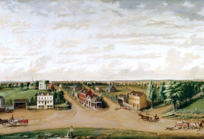 green design, eco design, sustainable design, The Museum of the City of New York, The Greatest Grid: The Master Plan of Manhattan, Commissioners' Plan of 1811, John Randel Jr, New York Grid, urban planning, Randel Farm Map Series